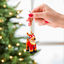 Reindeer Player Ornament, University of Georgia,3ot914rpo