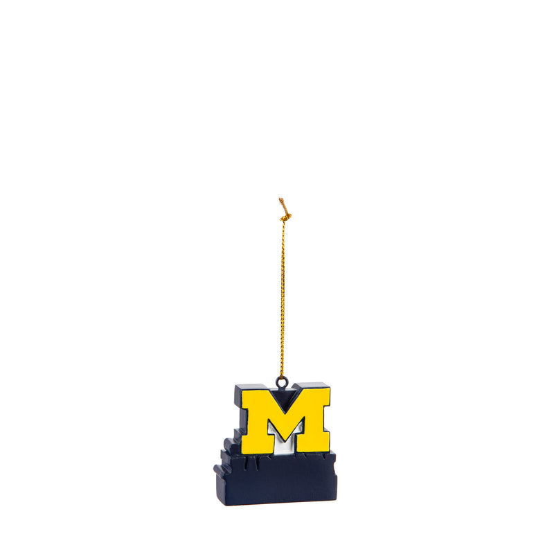 University Of Michigan, Mascot Statue Orn,3ot920ms