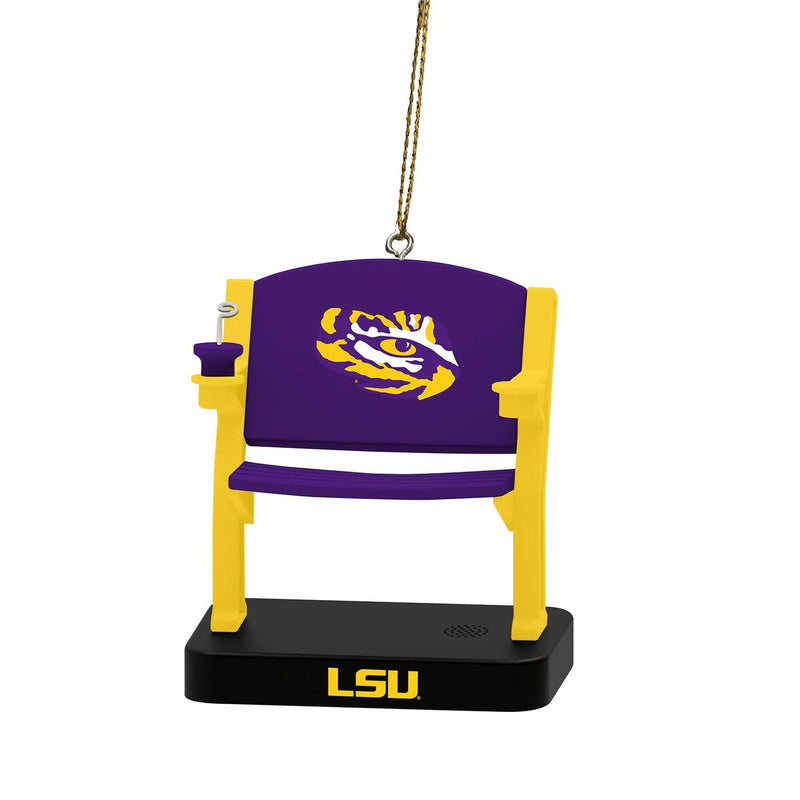 Stadium Seat Ornament, Louisiana State University