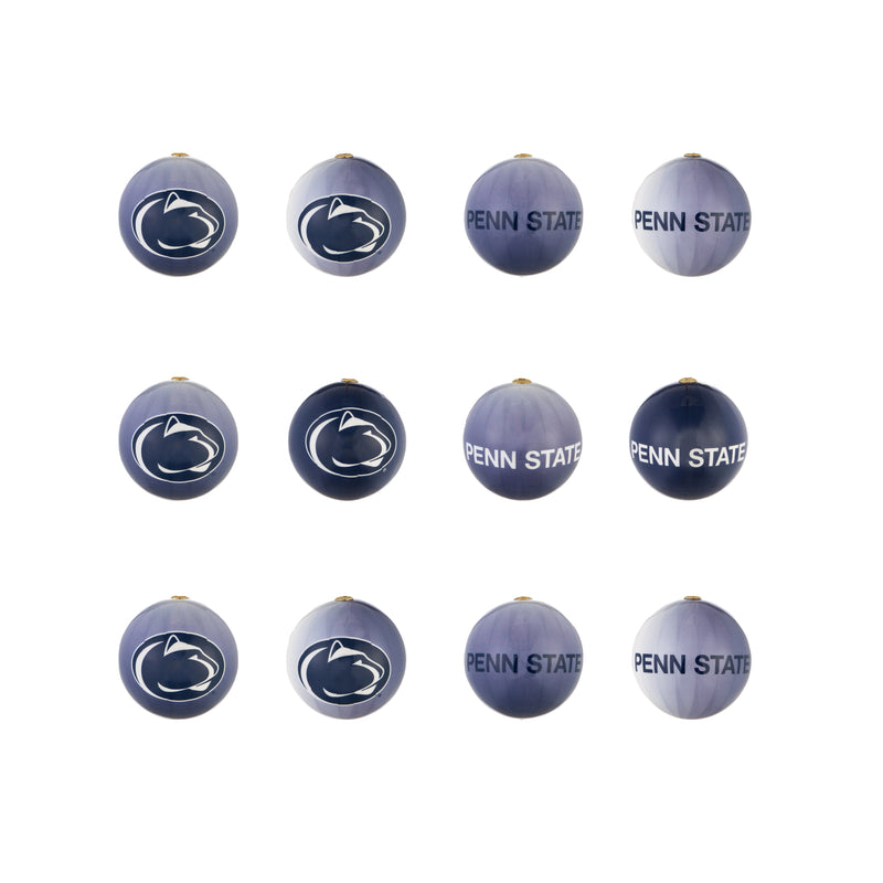 12pc Ornament Set, Penn State University,3ot922os12