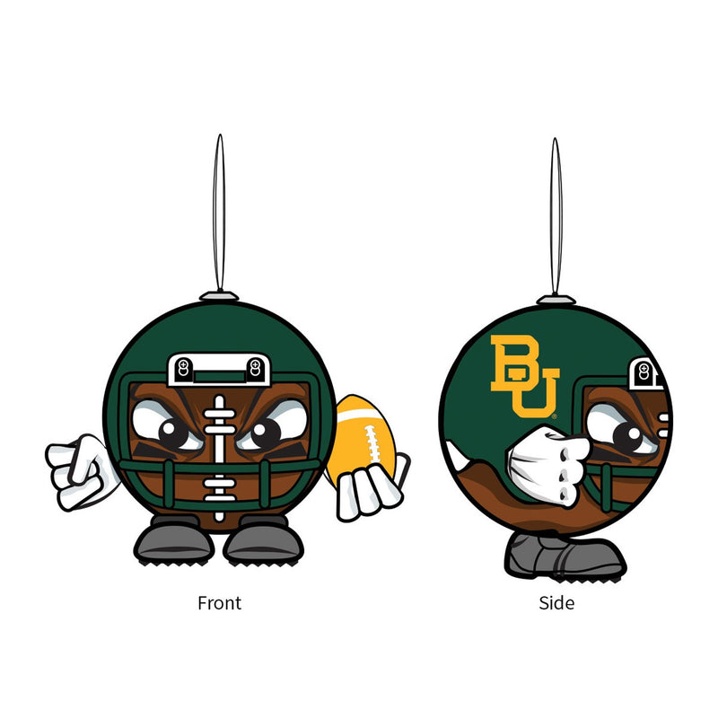 Baylor University, Ball Head Ornament,3ot925bh