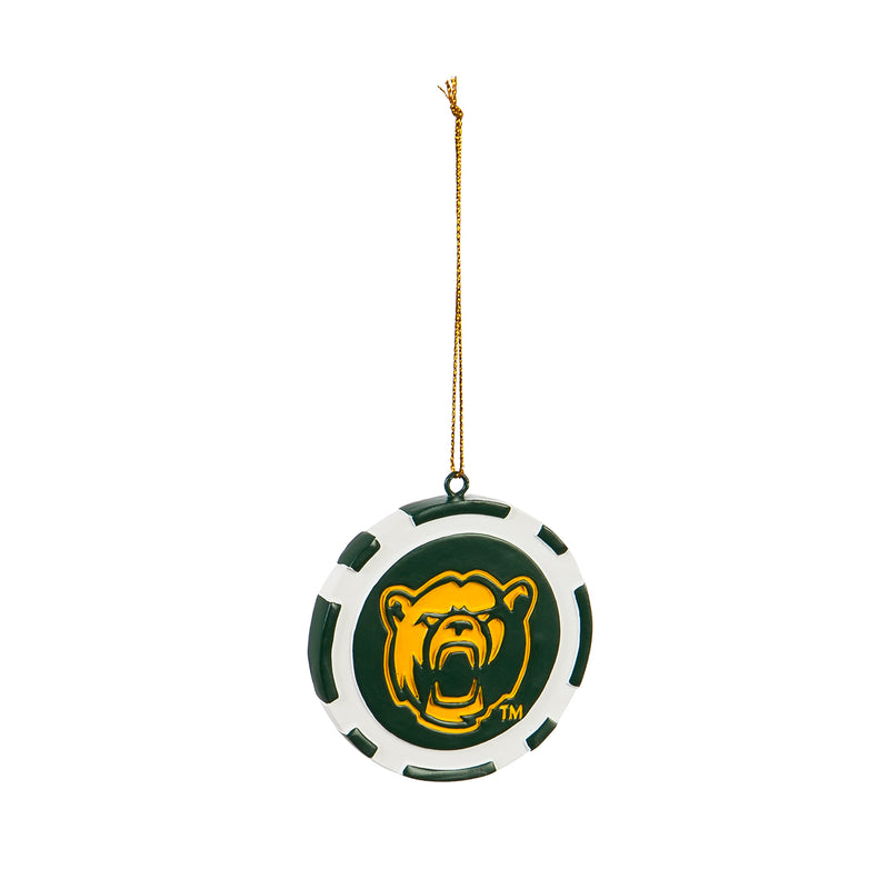 Game Chip Ornament, Baylor University,3ot925pc