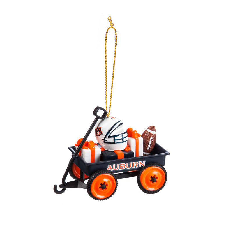 Team Wagon Ornament, Auburn,3ot928wgn