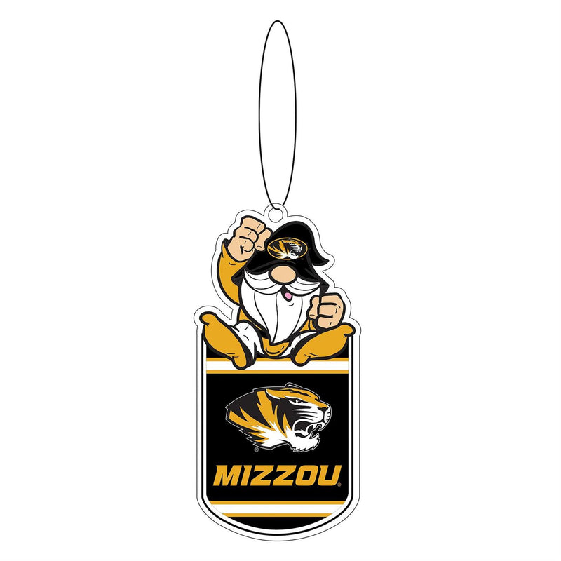 University of Missouri Gift Tag Ornament, Gnome Fan
