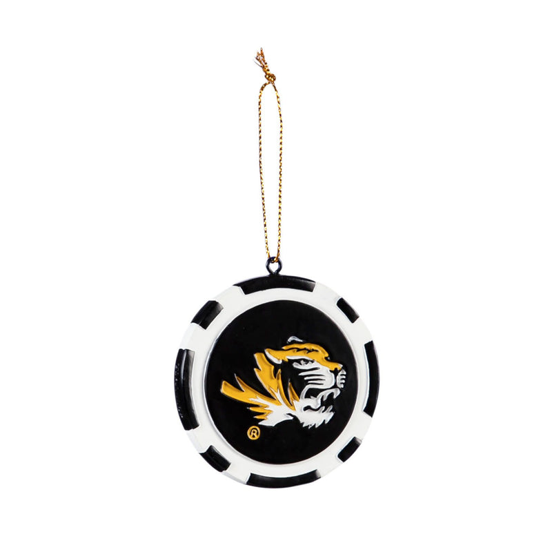 Game Chip Ornament, University of Missouri,3ot930pc