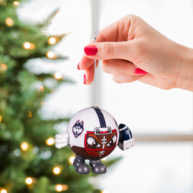 University of Connecticut, Ball Head Ornament,3ot936bh