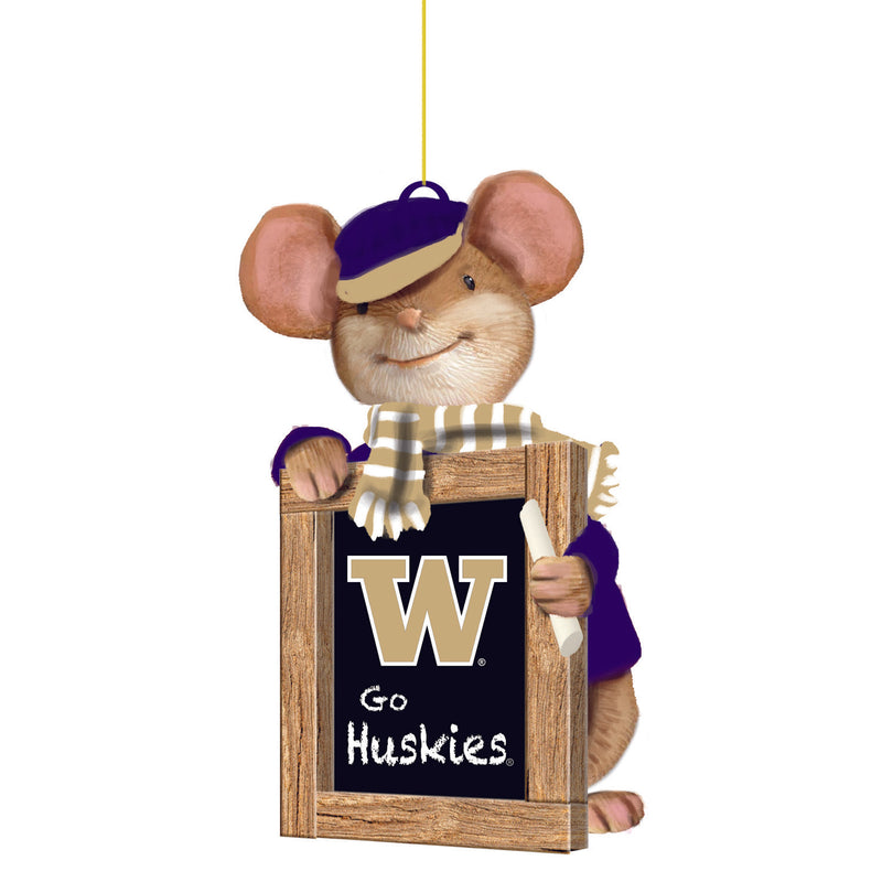 University of Washington, Holiday Mouse Ornament,3ot941mou