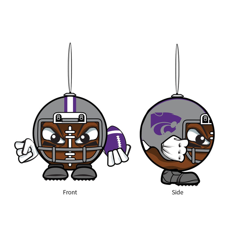 Kansas State University, Ball Head Ornament,3ot943bh