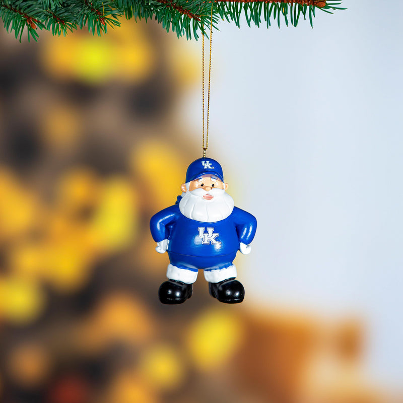 Coach Santa Ornament, University of Kentucky,3ot944cso