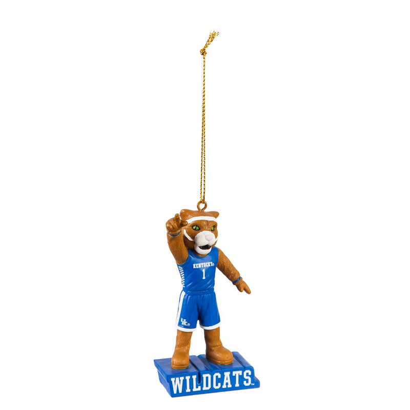 Evergreen Holiday Decorations,University of Kentucky, Mascot Statue Orn,2.56x1.38x3.5 Inches