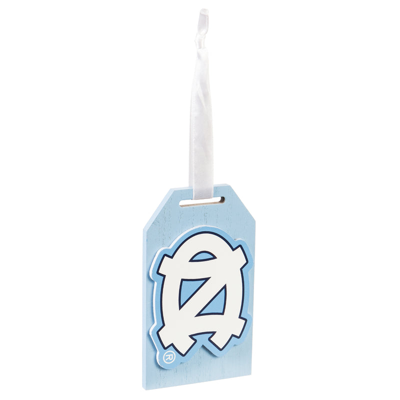 University of North Carolina,Gift Tag Ornament,3ot951gt