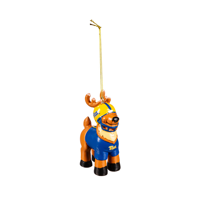 Reindeer Player Ornament, University of Pittsburgh,3ot961rpo