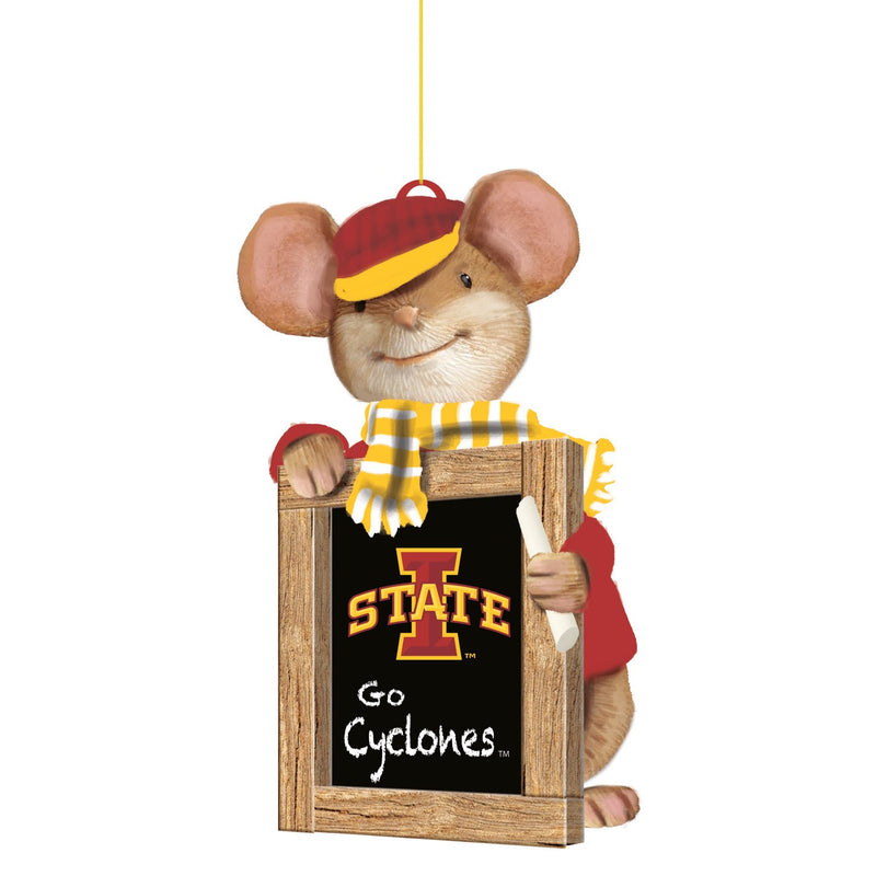 Iowa State University, Holiday Mouse Ornament,3ot962mou