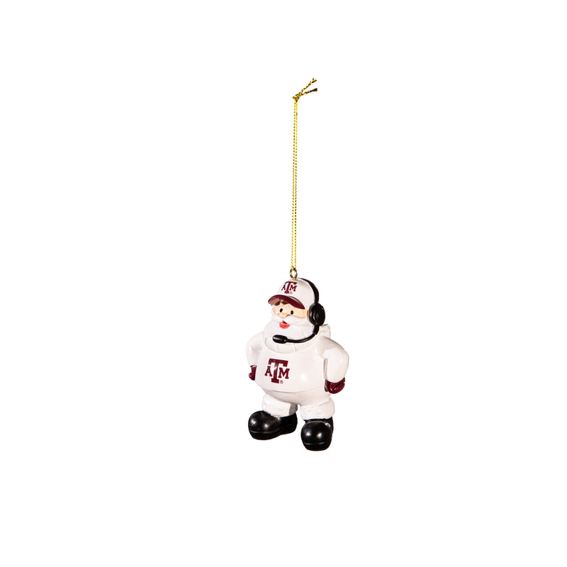 Coach Santa Ornament, Texas A&M,3ot969cso