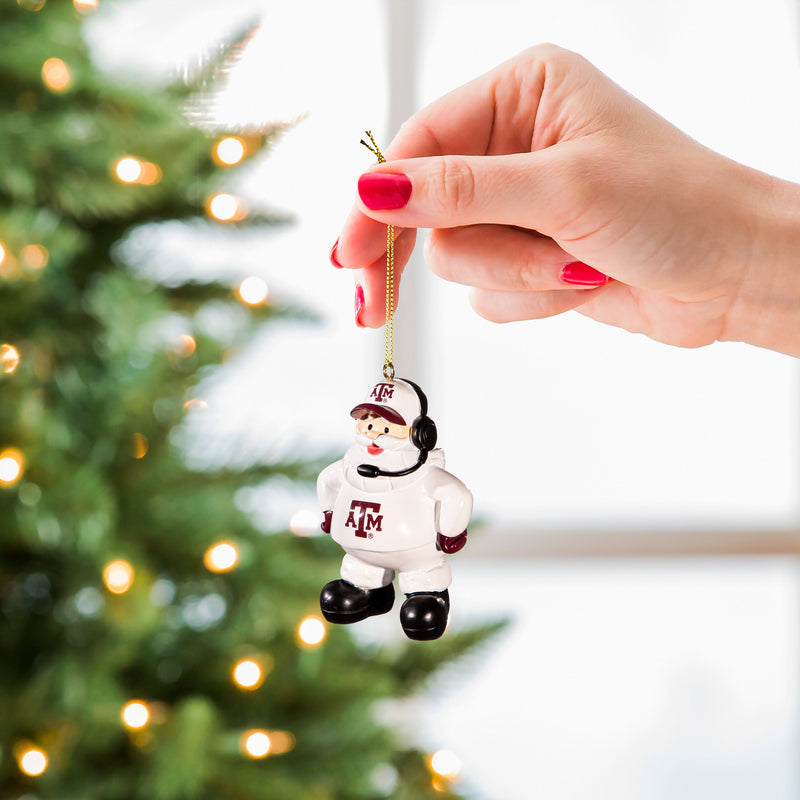 Coach Santa Ornament, Texas A&M,3ot969cso