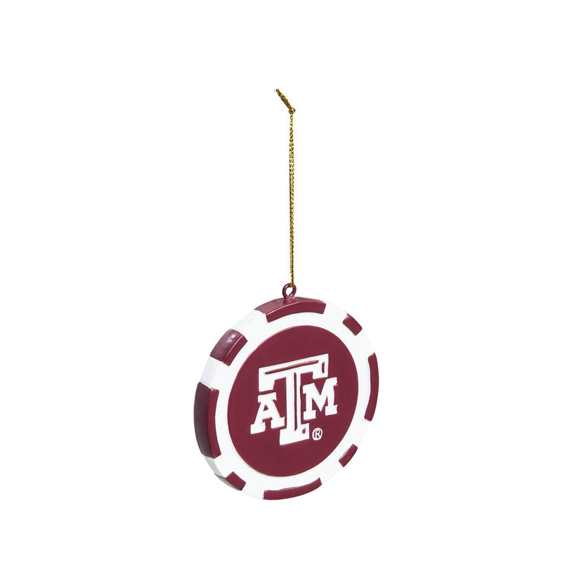 Game Chip Ornament, Texas A&M,3ot969pc