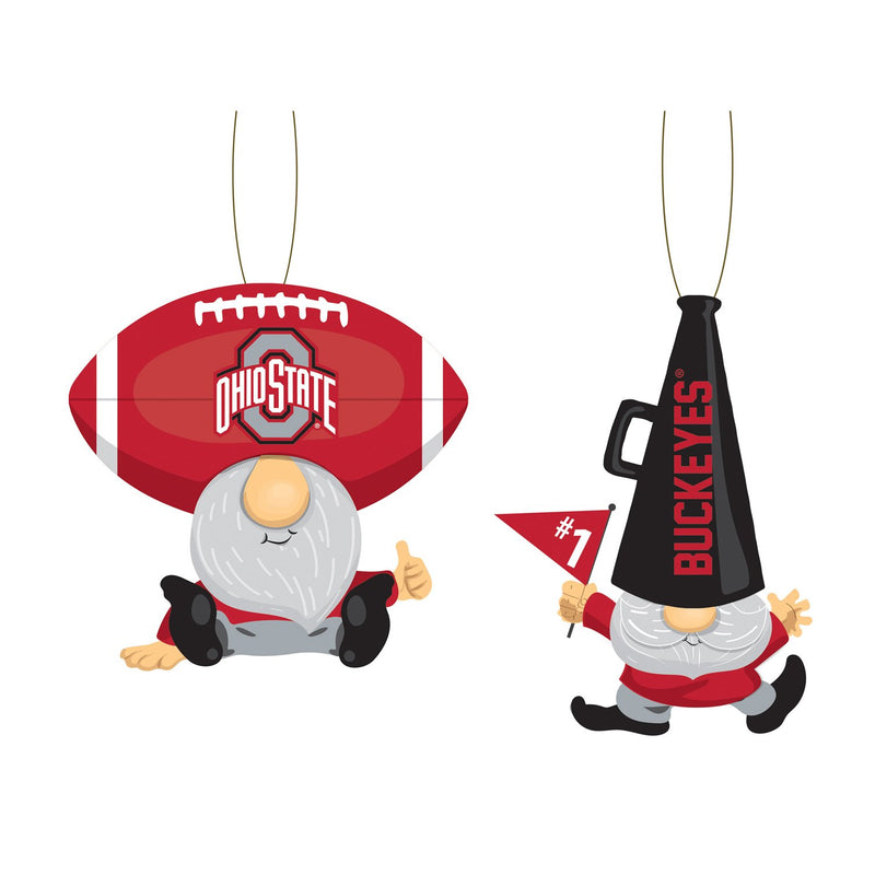 Ohio State University, Gnome Fan Orn, 2 Asst.,3ot973gfo