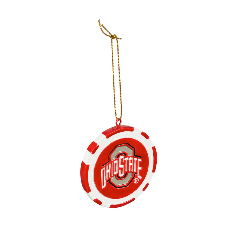 Game Chip Ornament, Ohio State University,3ot973pc