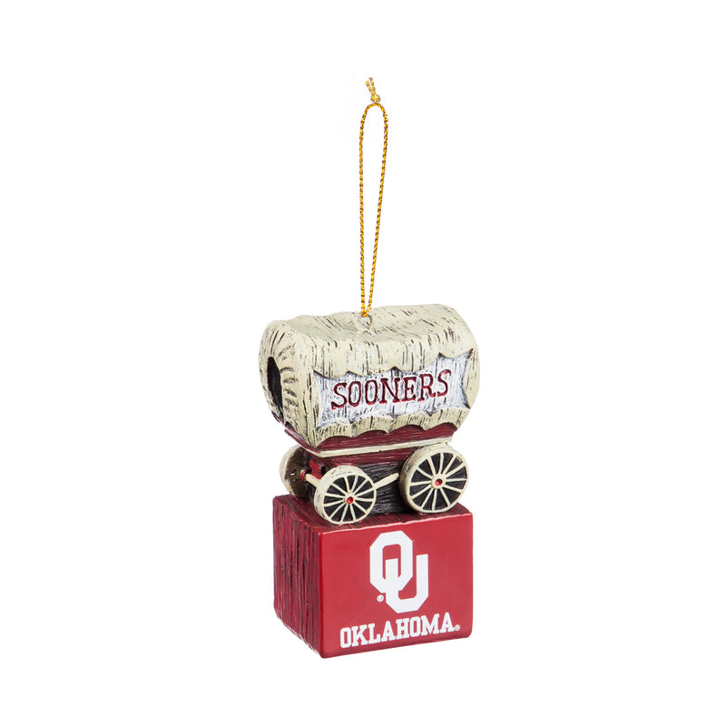 Mascot Ornament, University of Oklahoma,3ot974mas