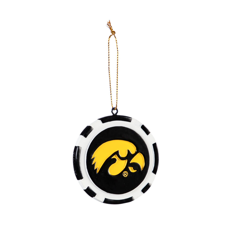 Game Chip Ornament, University of Iowa,3ot980pc