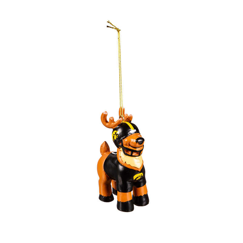 Reindeer Player Ornament, University of Iowa,3ot980rpo