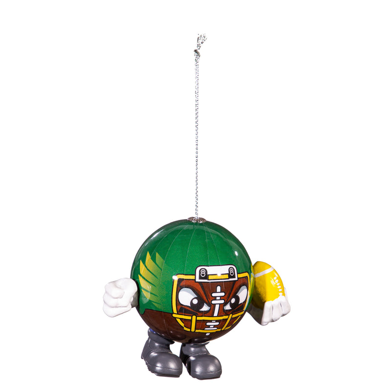 University of Oregon, Ball Head Ornament,3ot986bh