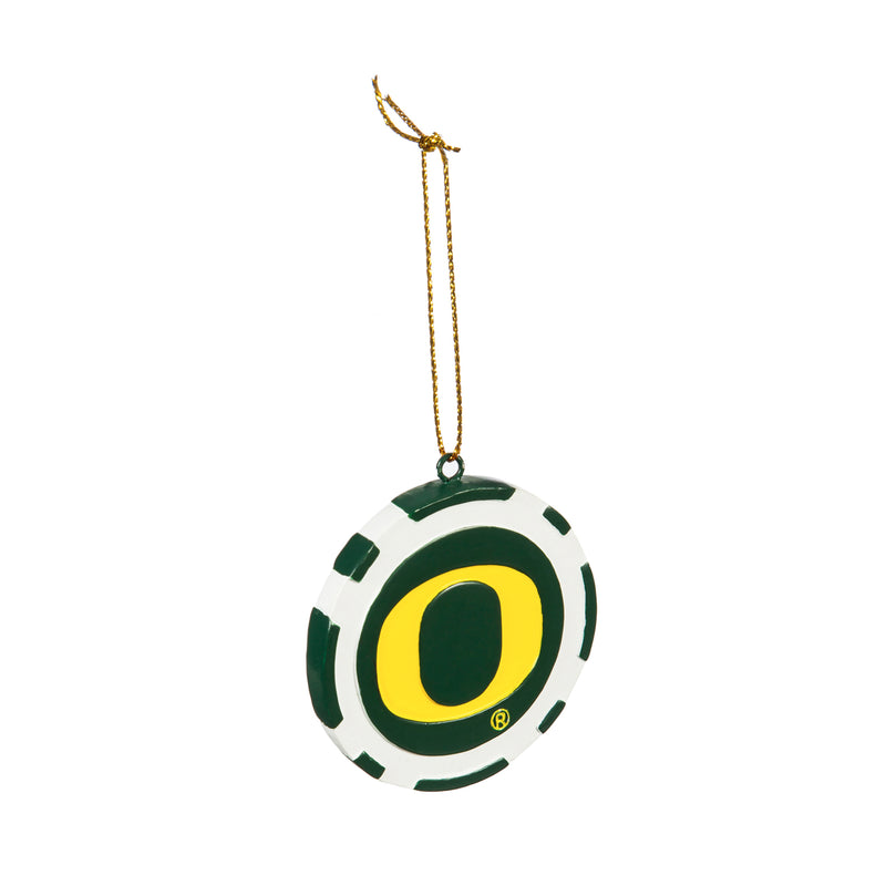 Game Chip Ornament, University of Oregon,3ot986pc