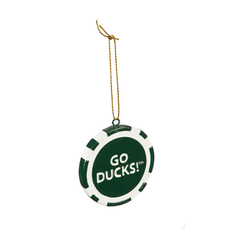 Game Chip Ornament, University of Oregon,3ot986pc