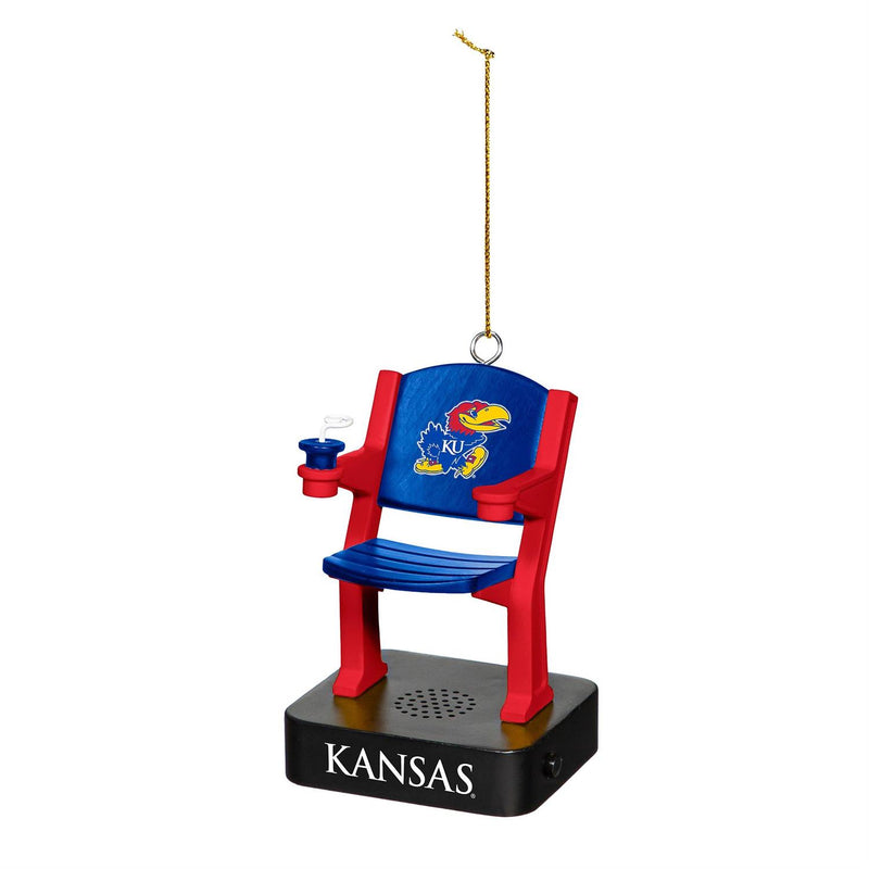 Stadium Seat Ornament, University of Kansas