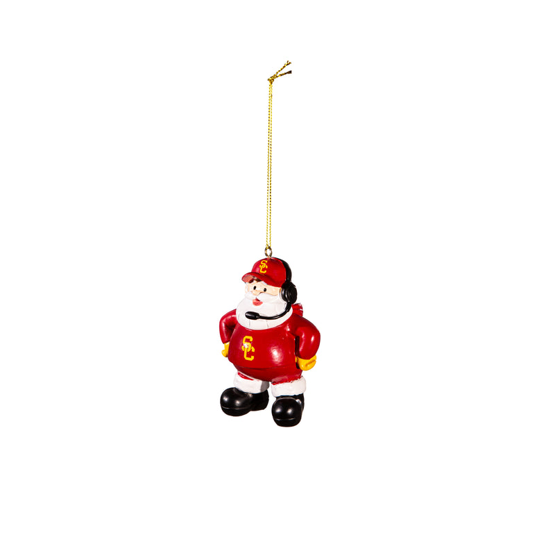 Coach Santa Ornament, University of Southern California,3ot997cso