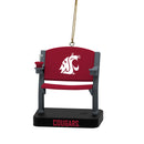 Stadium Seat Ornament, Washington State University,3ot998stad