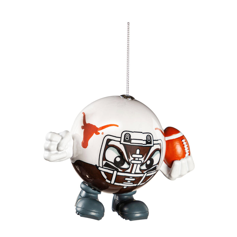 University of Texas, Ball Head Ornament,3ot999bh