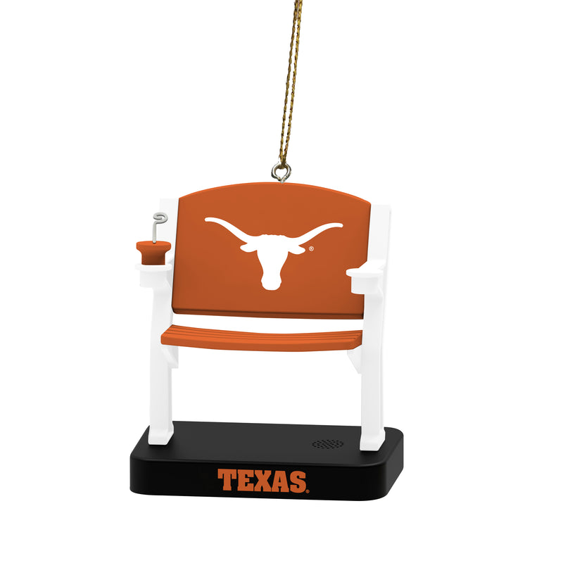 Stadium Seat Ornament, University of Texas,3ot999stad