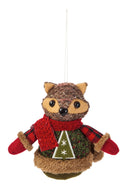 Woodland Icon Polyester Ornament, 5 ASST,3otf095