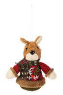 Woodland Icon Polyester Ornament, 5 ASST,3otf095