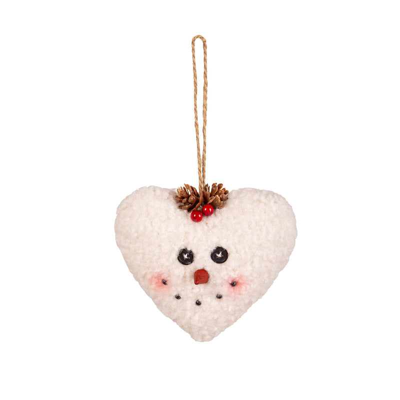 Fabric Snowman Shaped Ornament,3otf223