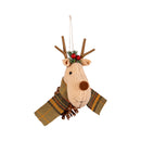 Fabric Pinecone Christmas Character Ornament,3otf228