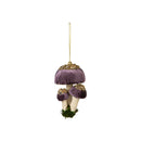3.5" Mushroom with Glitter Ornament Set,3otf247