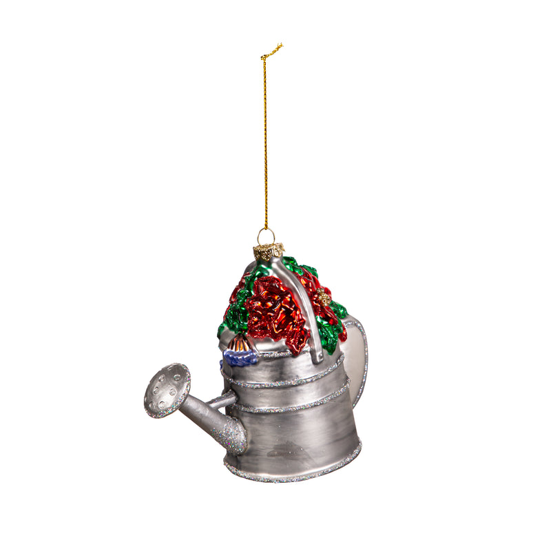 4.5" Glass Gardening Ornament,3otg434