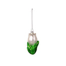 Tulip Glass Hanging Décor, 4"
