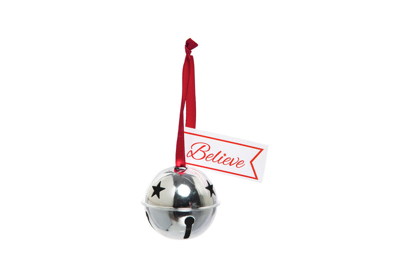 Metal Believe Bell Ornament,3otm094