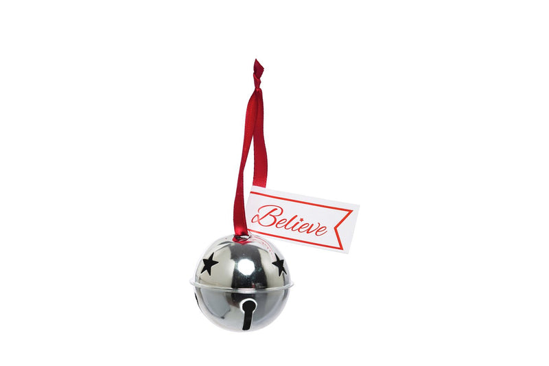 Metal Believe Bell Ornament,3otm094