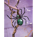 Metal Spider Ornament, Orange/Blue/Red/Purple/Green, 5 Assorted,3otm167