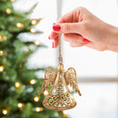 6" Metal Angel Ornament, 2 Asst.,3otm392