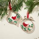 Metal Ornament with Cardinal