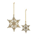 Season to Sparkle Ornament Snowflake Metal Set