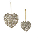 Joyful Traditions Ornament Heart Metal Set