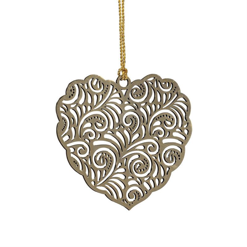 Joyful Traditions Ornament Heart Metal Set