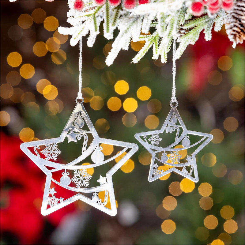 Season to Sparkle Ornament Star Metal Set
