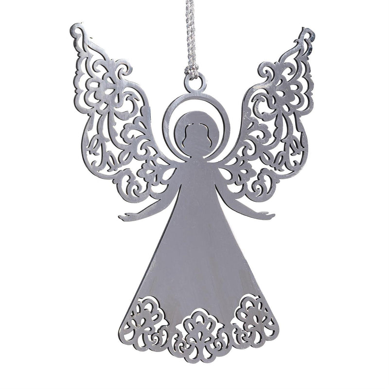 Nativity Ornament Angel Metal Set